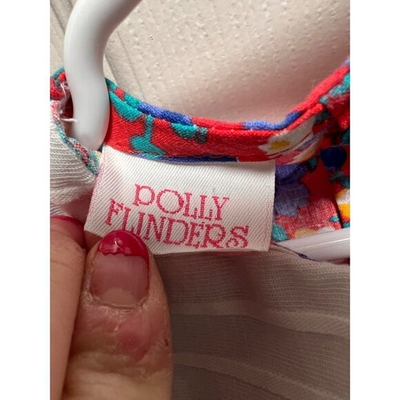 Colorful Floral Kids Casual Dress - Picture 4 of 5